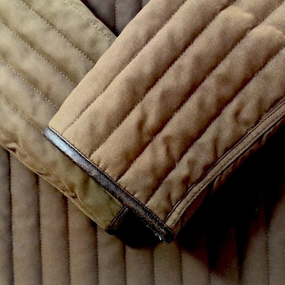 Weatherproof Olive-Brown Pink Microfiber Quilted Zip Jacket Women’s Size Small - Picture 10 of 10